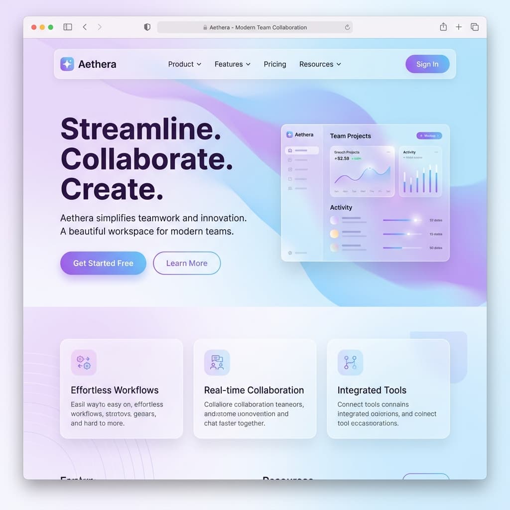 Bloom — SaaS Landing Page